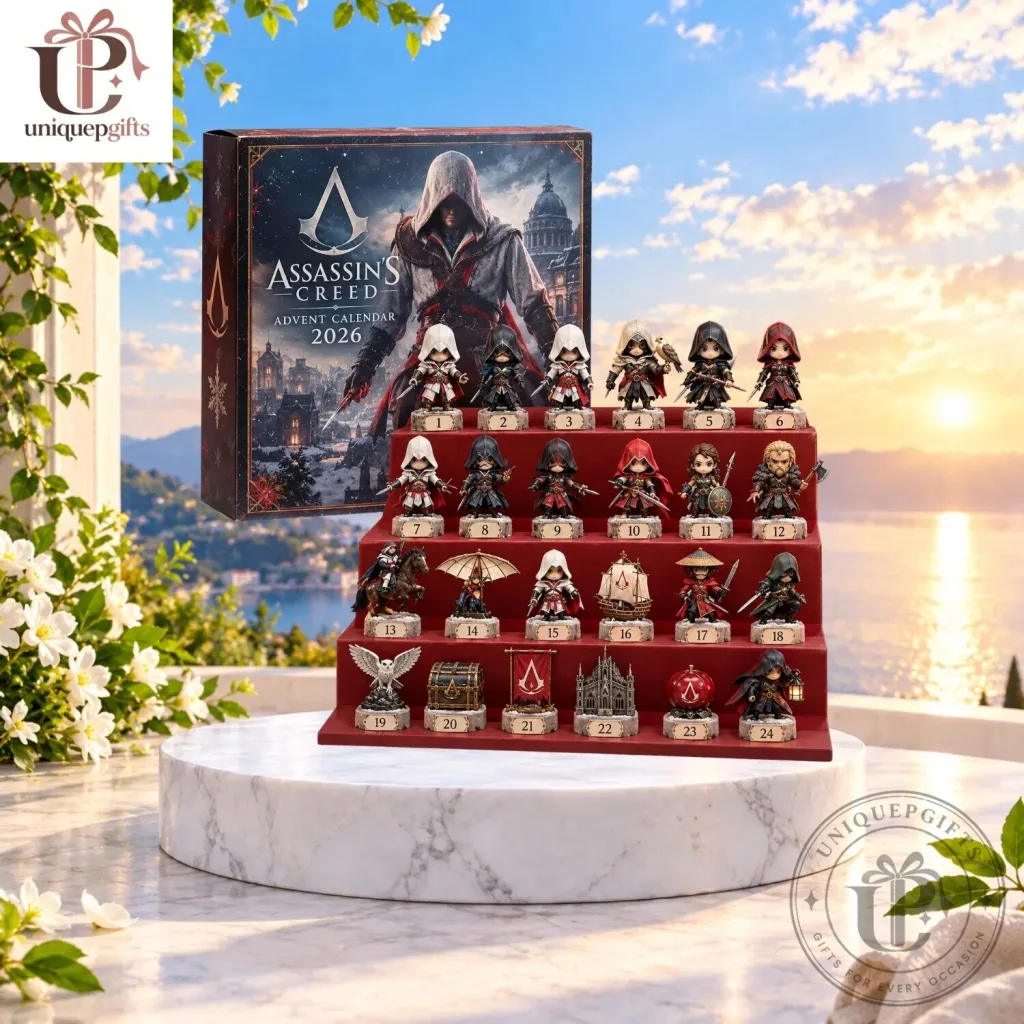 "2023 Holiday Gift Guide: Advent Calendars, Funko Pops, and More" 25 Assassins Creed Advent Calendar