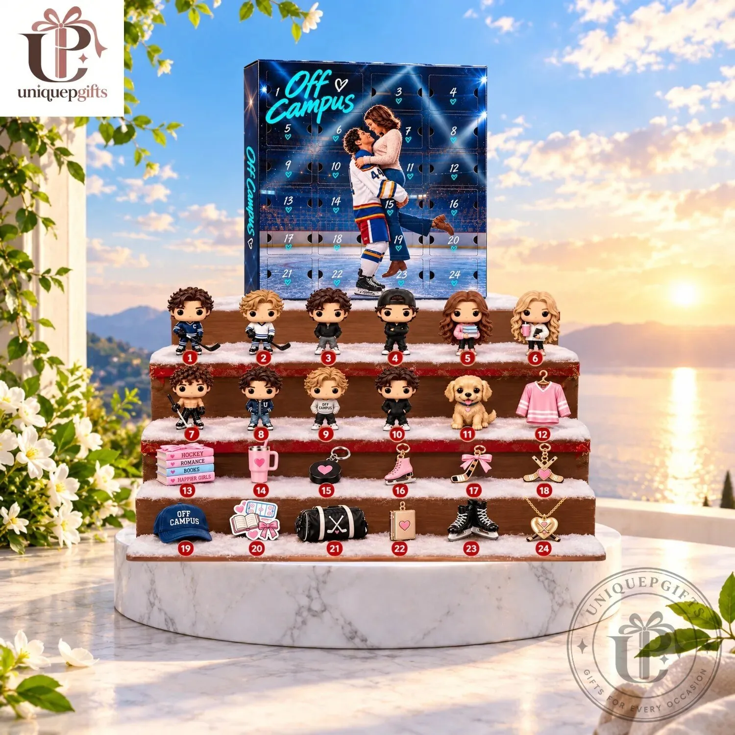 Off Campus Advent Calendar 2026 Hockey Romance Christmas Gift