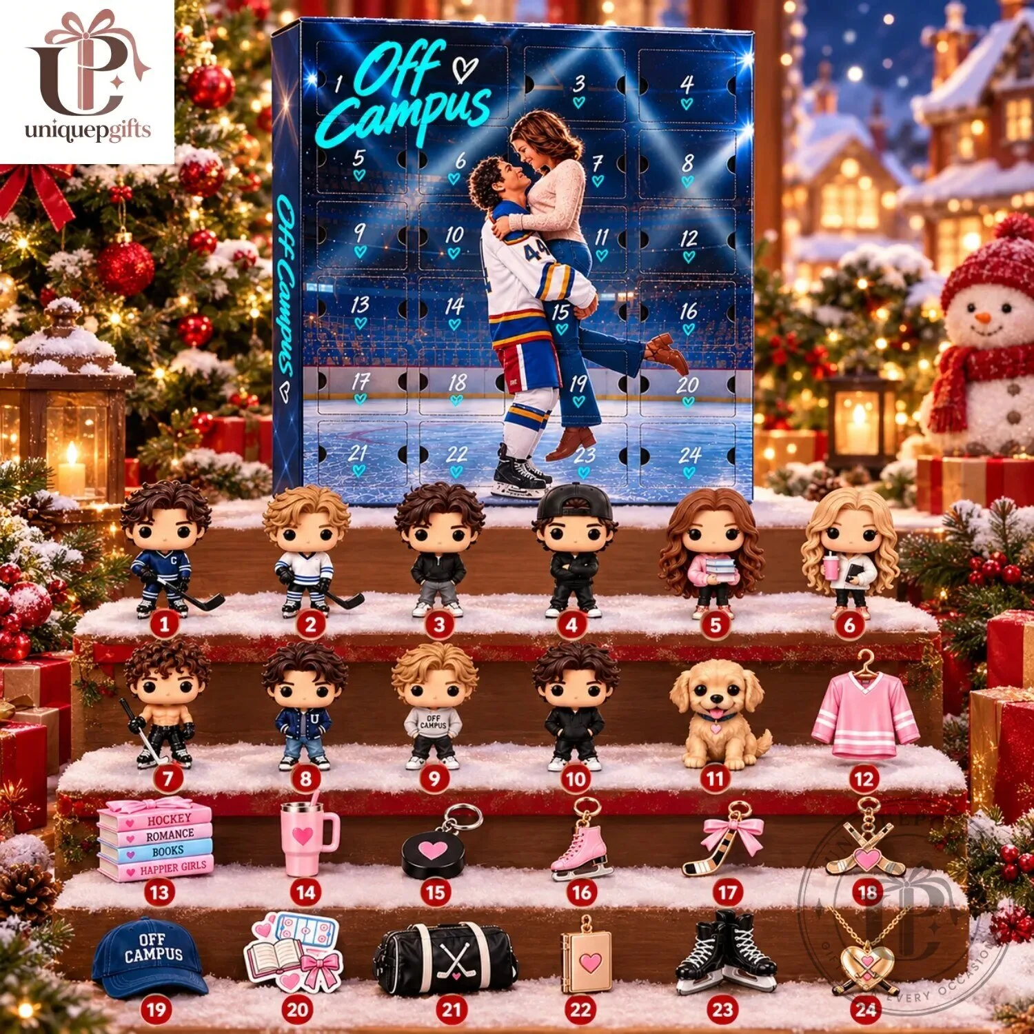 Off Campus Advent Calendar 2026 Hockey Romance Christmas Gift 3 Off Campus Advent Calendar 2026 Hockey Romance Christmas Gift