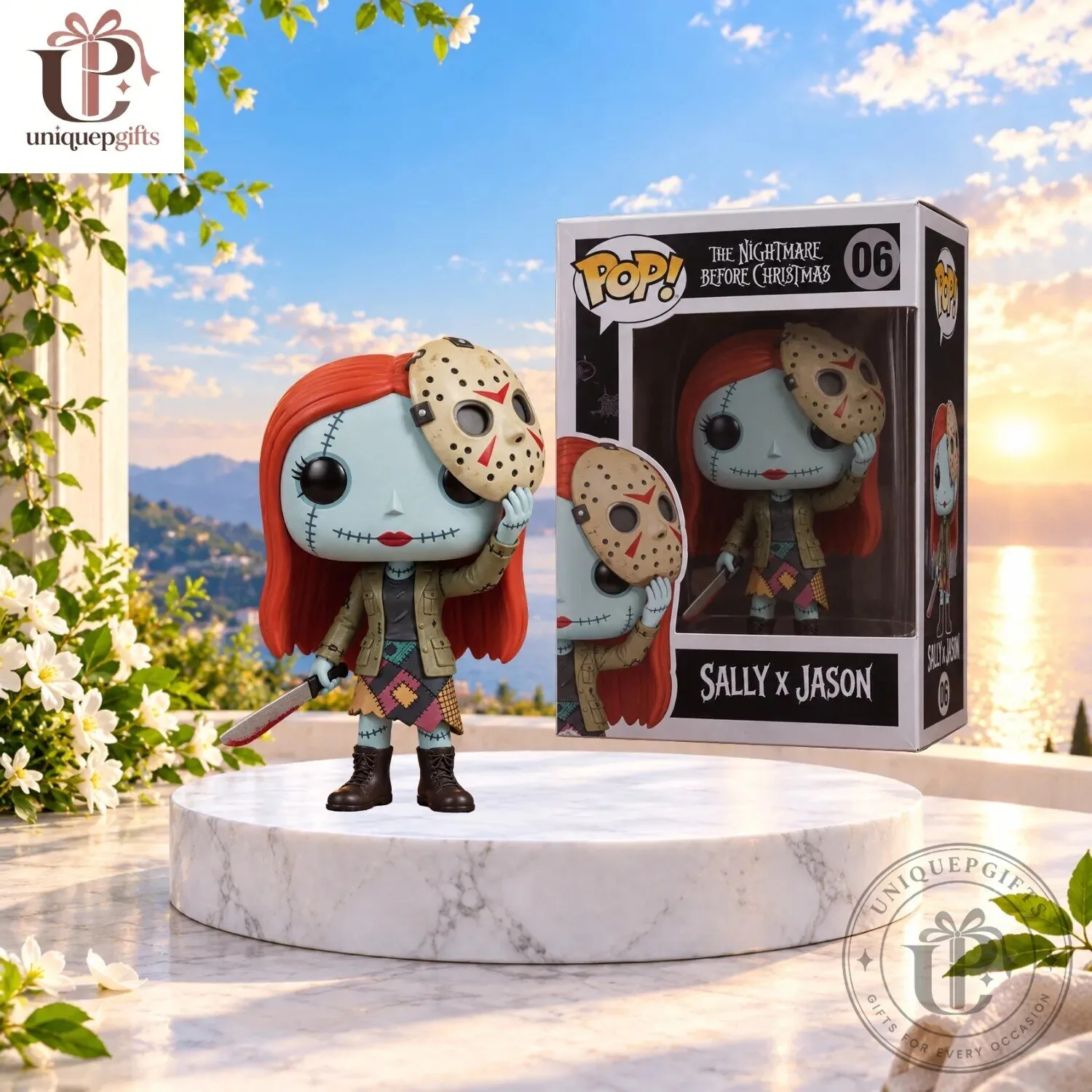 Sally x Jason Voorhees Funko Pop The Nightmare Before Christmas Figure