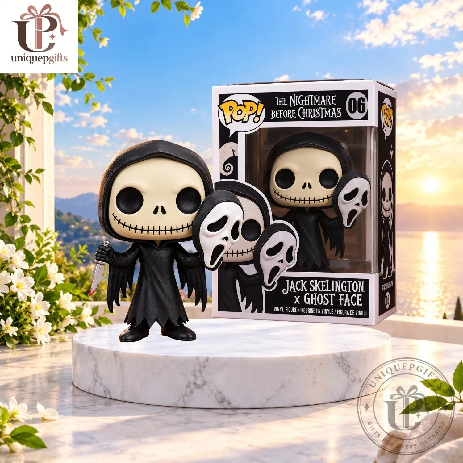 Jack Skellington x Ghost Face Funko Pop The Nightmare Before Christmas Figure