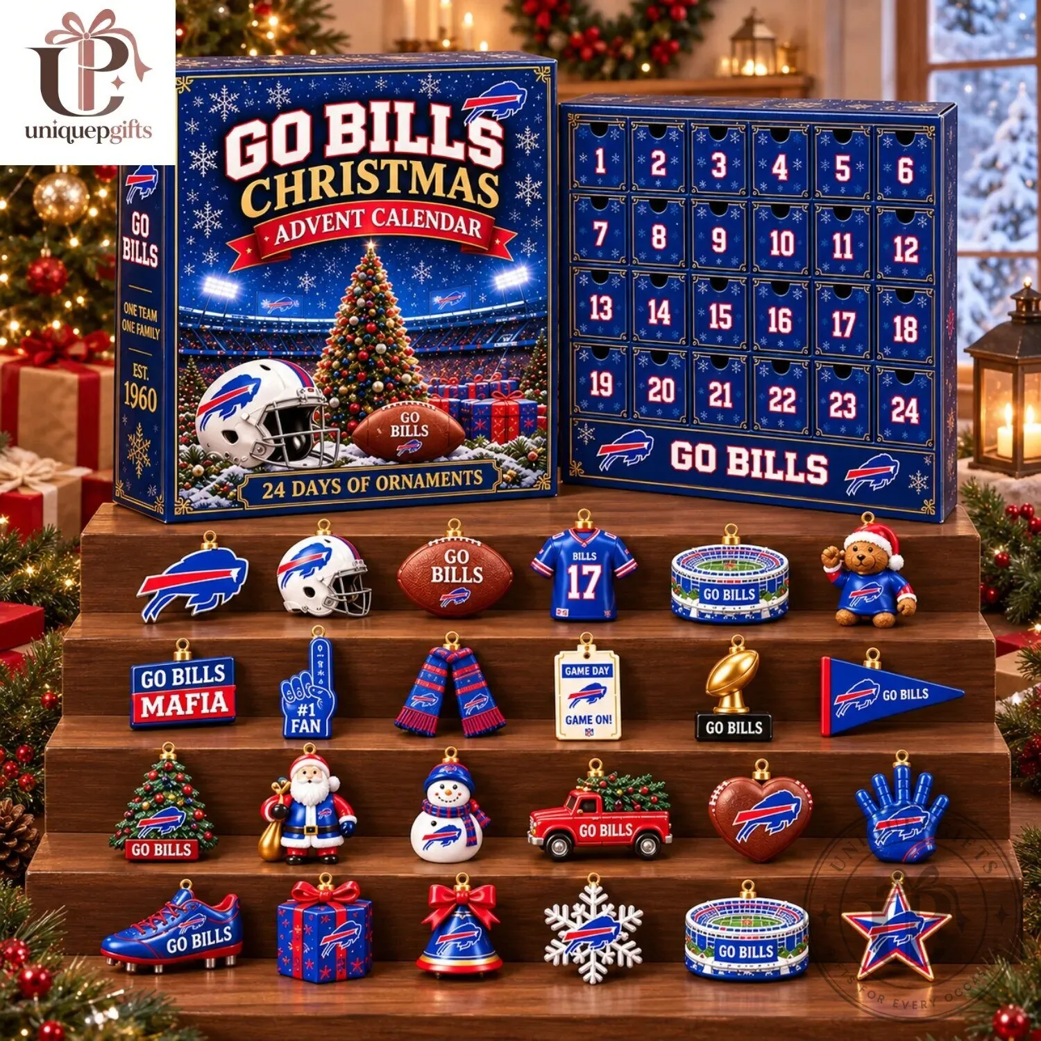 Buffalo Bills Football Advent Calendar 4 Buffalo Bills Football Advent Calendar
