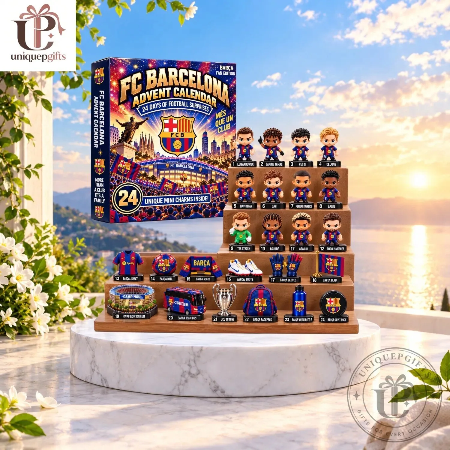 FC Barcelona Football Advent Calendar