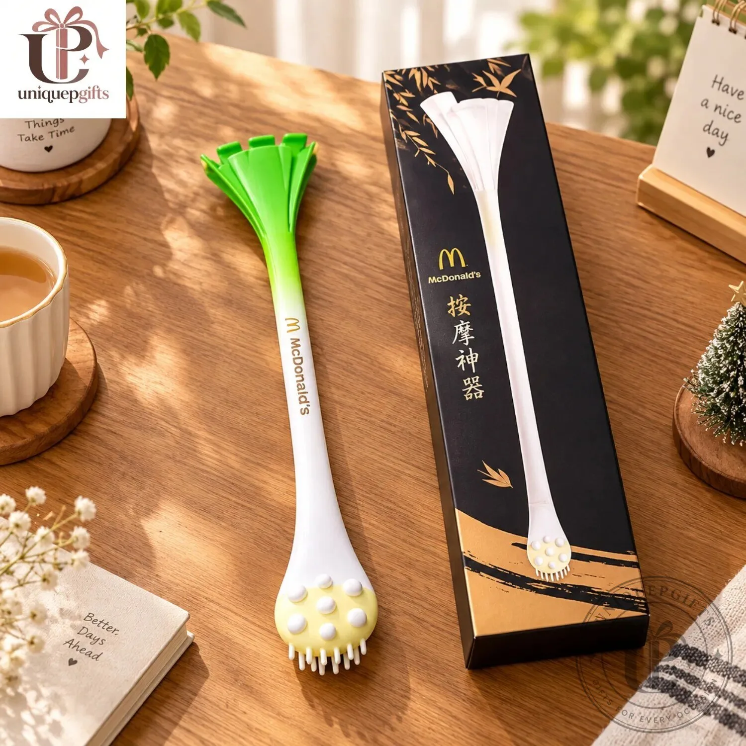 McDonald's Green Onion Massage Stick 5 McDonald