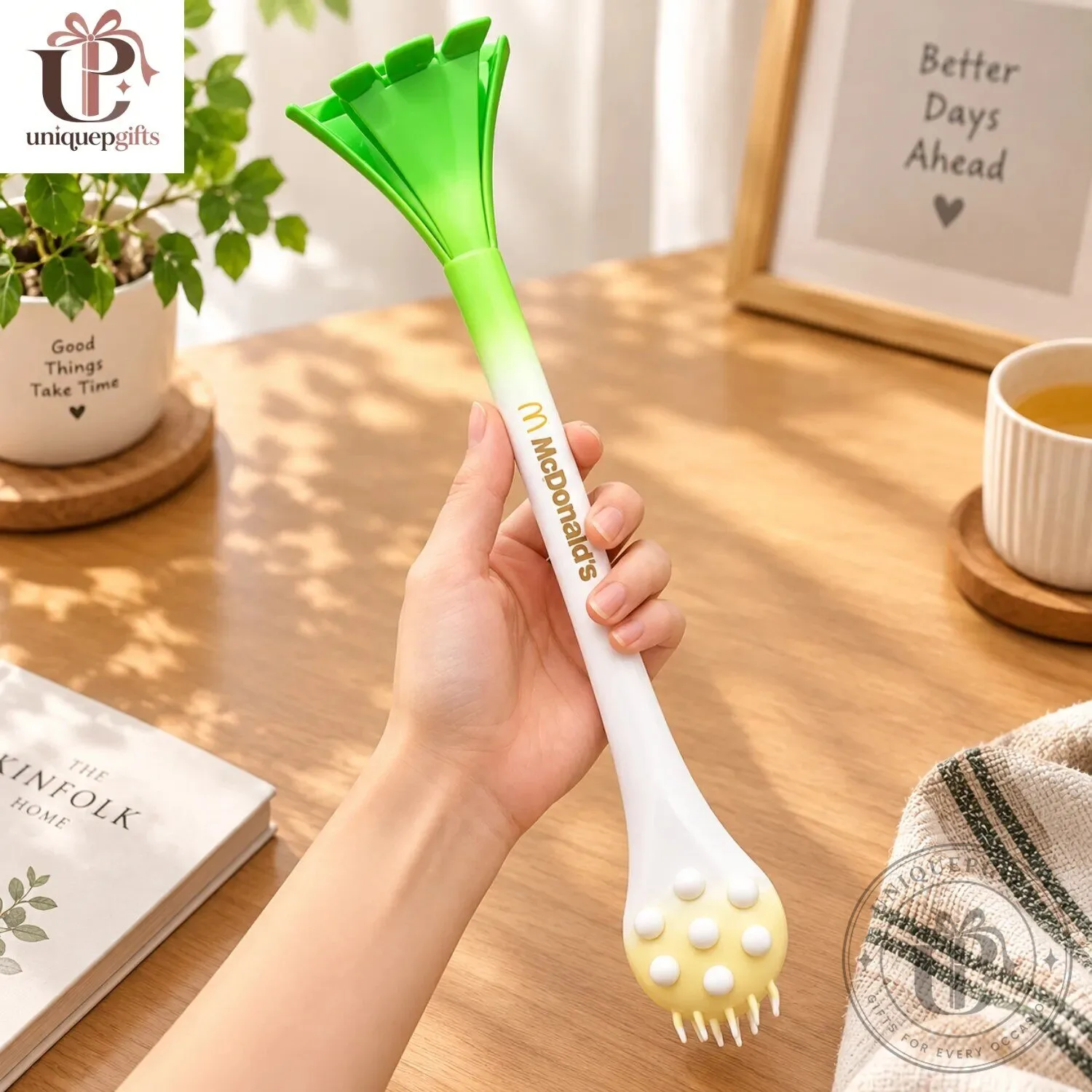 McDonald's Green Onion Massage Stick 7 McDonald