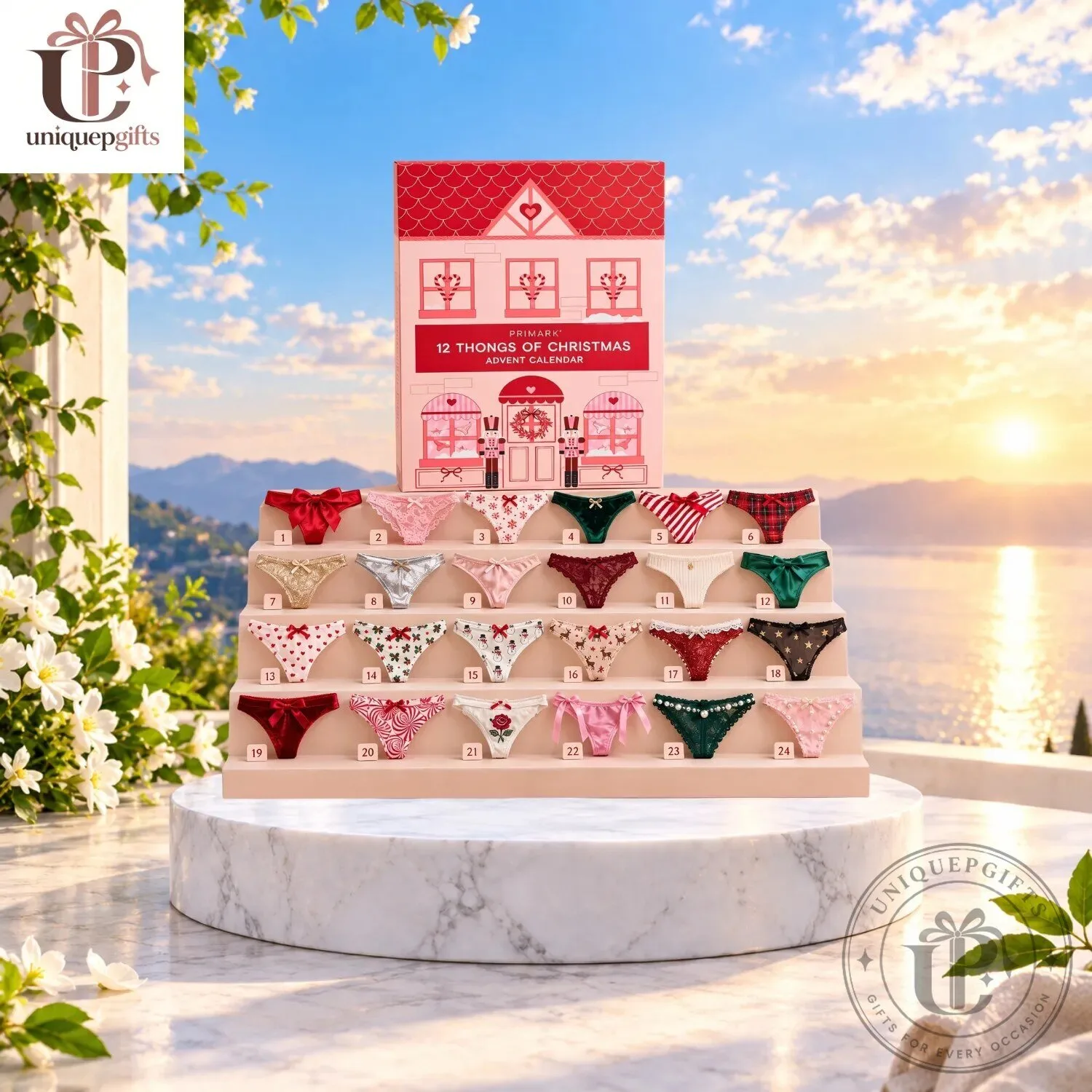Primark 12 Thongs of Christmas Advent Calendar